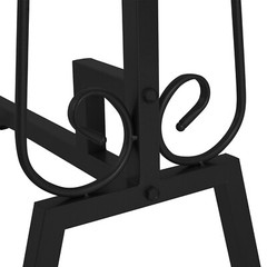 Clothing Display Stand, Clothing Rack, Commercial Clothes Hanging Rack Black