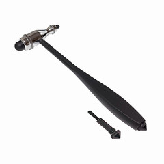 3694BK Tromner Neurological Reflex Hammer with Built-In Brush
