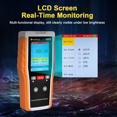 Nuclear Radiation Detector Geiger Counter GM X Ray Gamma Beta Dosimeter 2 Models