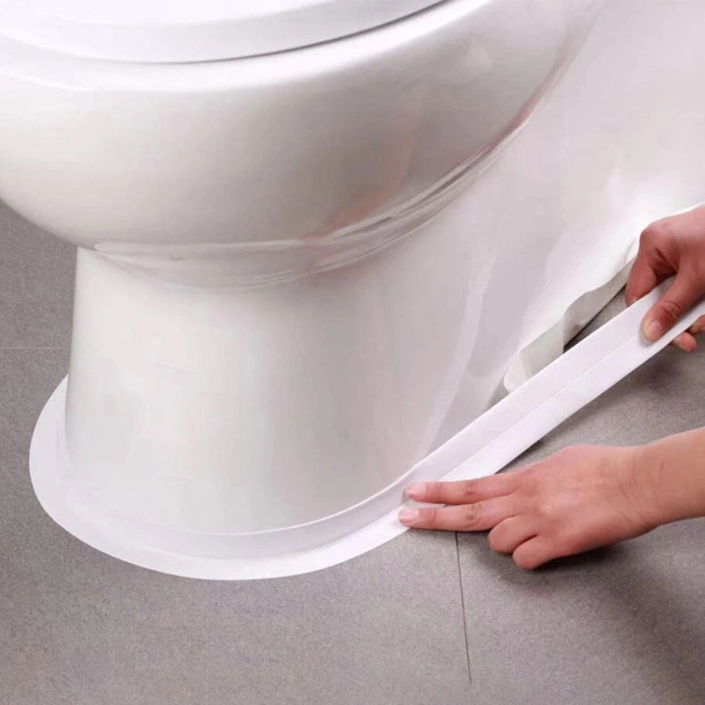 Wall Sealing Tape Self-Adhesive Caulk Tape Bathtub Kitchen and Toilet (39.4Inch)