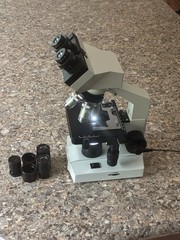 OMAX M82E 40X-2000X LED Binocular Compound Microscope + A3503S Digital camera LN