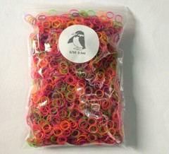 5000pcs Dental Orthodontic Rubber Elastics Ligature Ties Bands 2.5-6.5oz 1/8-3/8