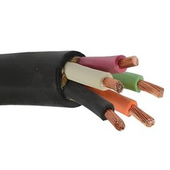 16/5 SOOW Portable Power Cable Black CPE Jacket UL CSA 600V