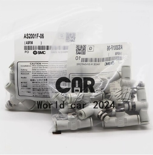 1Bag/10pcs New SMC AS2001F-06 Speed control valve Free shipping