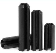 200pcs M.1.5~M16 65Mn Opening Spring Pins Carbon Steel Hollow Round Dowel Axle