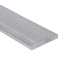 1/2″ x 3″ Aluminum Flat Bar, 6061 Plate, 24 Inch Length, T6511 Mill Stock, 0.5″