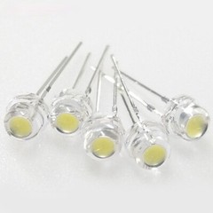 5mm Straw Hat LED Diode F5 Light Emitting Diode Red Yellow Green Blue Warm white