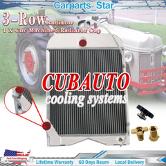 For Ford 8N 9N 2N 789 790 Models 437821 8N8005 3Row Tractor Radiator Aluminum US