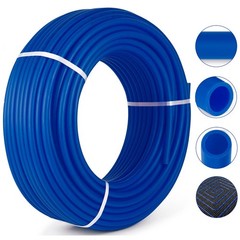 3/ 4″ PEX Tubing 500Ft Non – Barrier PEX Pipe Blue Pex – b Tube Coil for Hot and