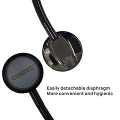 CONTEC SC12 Cardiology Stethoscopes Estetoscopio Zinc Alloy Head Stethoscope