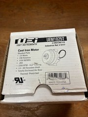 UEI TEST INSTRUMENTS UEM1025T 1550 RPM Motor Cast Iron 2.5 Watt 115V