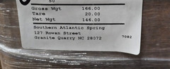 (QTY 5) Southern Atlantic Spring Right Hand Torsion Ramp Spring, 6.3in-lbs Rated