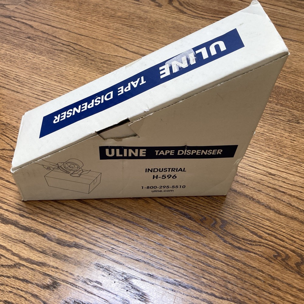 New Uline H-596 Packing Tape Dispenser Gun 3-Inch Side Load
