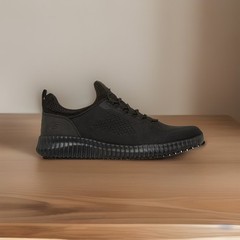Skechers Work Cessnock 77188W BLK Mens 10.5 Wide Black Slip Resistant Shoes