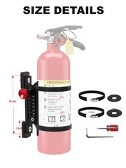 NILKATSS MOLLE Fire Extinguisher Mount Kit – Quick Release Bracket for Tactic…
