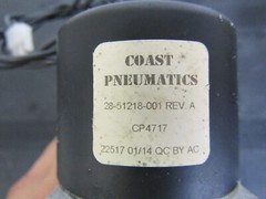 ASP 28-51218-001 STERRAD NX 10033 SOLENOID VALVE OIL RETURN ASSEMBLY W/ FILTER