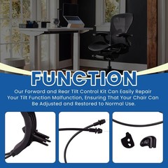 Tilt Limiter & Forward Rear Tilt Cable Kit Compatible with Herman Miller 1996…