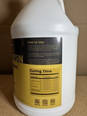 TAKIMO, 1 Gallon Crystal Clear Epoxy “A” Resin Only***FAST FREE SHIPPING***
