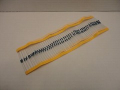 100 Pcs 1K OHM Pack Lot 1/4W 0.25W 1% Tolerance Metal Film Resistor Resistance