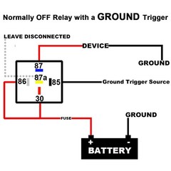 12VDC 80/60Amp Waterproof Relay, 5-pin SPDT Automotive Relay with Pigtail