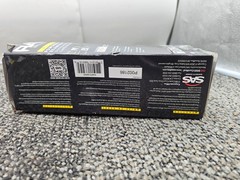 (QTY 300) SAS Raven 66519 Black Nitrile Gloves Powder Free 7mil XLarge XL