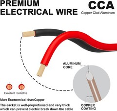 Moisture-Resistant 18AWG LED Strip Wire 100FT Roll for Reliable Connection