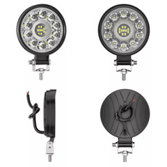 40W LED Work Light Cab Driving Lamp Flood Fit Case IH New Holland Tractor