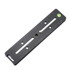 180MM Quick Release Plate with Double Arca Dovetails Precision Rail with Bubb…
