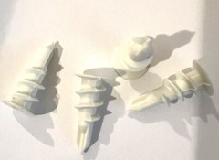 Self Drilling E Z Wall Anchors Nylon #8x 1-1/4″ for Drywall, Sheetrock