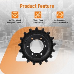 7165109 Drive Sprocket For Bobcat T630 T650 T740 T750 T770 T870 17-Teeth