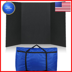 Paterr Trifold Poster Board Storage Bag Hook And Loop Fabric Foldable 3 Panel