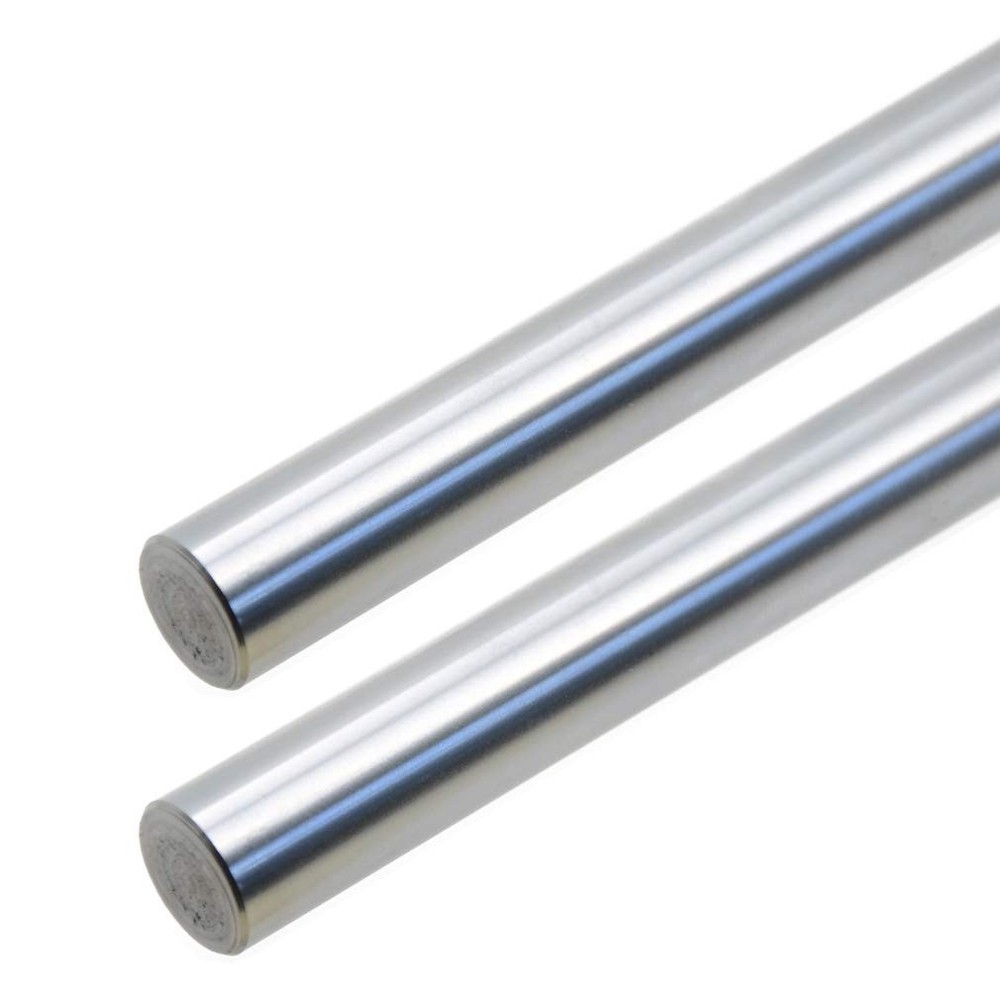 ReliaBot 2PCs 10mm x 800mm .3937 x 31.5 inches Case Hardened Chrome Plated Li…