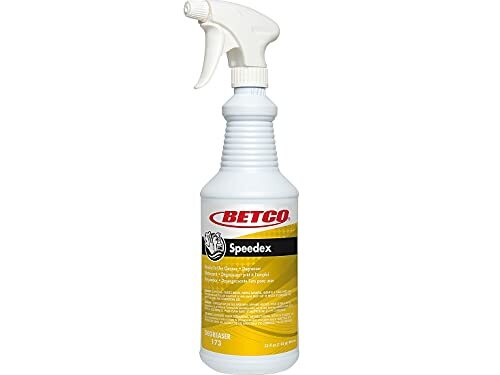 Betco 1731200 Speedex Heavy-Duty Degreaser, Mint Scent, 32 Oz, 12 Bottles/Carton