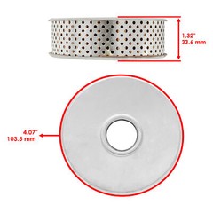 Caltric Power Steering Filter For Ford 7810S TW5 TW10 TW15 TW20 TW25 TW30 TW35