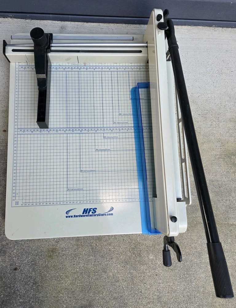HFS(R) 17″ Blade A3 Heavy Duty Guillotine Paper Cutter (A3-17” Paper Cutter)