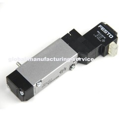 New In Box FESTO MEH-5/2-5,0-B 173128 SOLENOID VALVE PLC MODULE