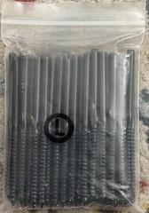 50 1/8″ Black Swage Lag Screws Left Only Cable Railing Hardware