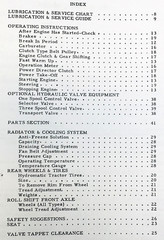 Allis Chalmers D-17 Series 1 One Tractor Service Parts Operators Manual Catalog