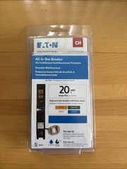 Eaton CHFN120A1CS All-In-one Breaker 20 Amp single pole Breaker AF/GF/OP