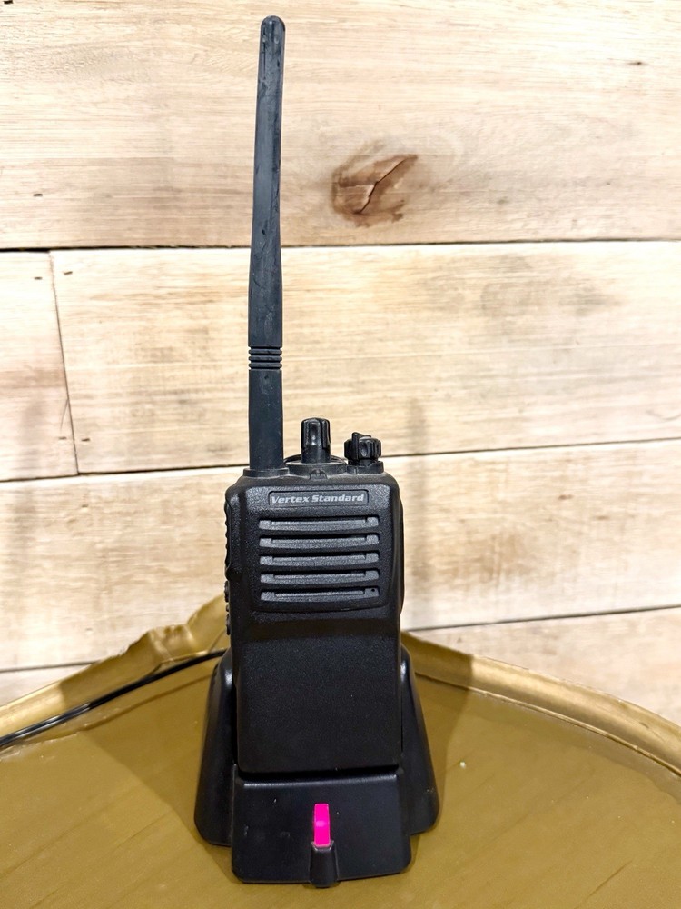 Vertex Standard VX-351 Two-Way Radio w/Battery + Charger Tested Working