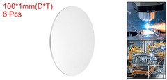 6Pcs Aluminum Disc 4″(100mm) Dia 0.04″(1mm) Thick Round 5052 Aluminum Sheets