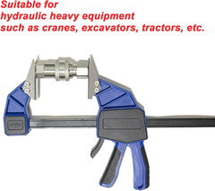 18” Quick Coupler Mate Pipe Clamps Includes 4 Duo-Jaw Sets(2 * 1/2″ + 3/4″ and 2