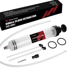 Thorstone 200cc Fluid Extractor Pump with 2 PVC Tubes for Liquid Transfer