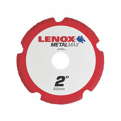Lenox 1972917 2″ x 3/8″ Type-1 40/50 Grit MetalMax Diamond Cut-Off Wheel