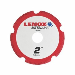 Lenox 1972917 2″ x 3/8″ Type-1 40/50 Grit MetalMax Diamond Cut-Off Wheel