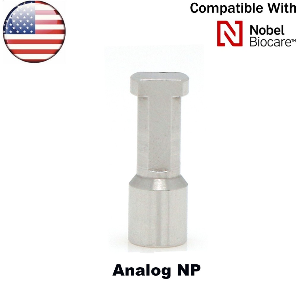 US Dental Lab Implant Analog fits Hiossen Oss M/R Nobel Biocare NP/RP ITI NC/RC