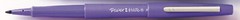Paper Mate Flair Felt Tip Gumdrop Grape Medium Point Pen Metal Clip 12 Pens New