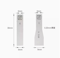 Amao Tin Scraping Blade SRLG4 ARC GPU BGA Reball Stencil Magnet Base Station