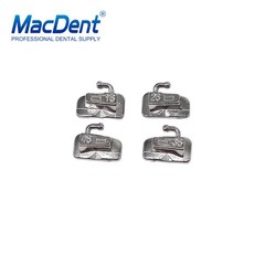 200Pcs MacDent Dental Orthodontic Buccal Tubes 1st Molar MBT ROTH 022 Monoblock