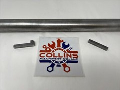 Double Keyed Motor Shaft Diameter: 1 5/8 in, Length: 26 7/8 in, 2 Keys Included